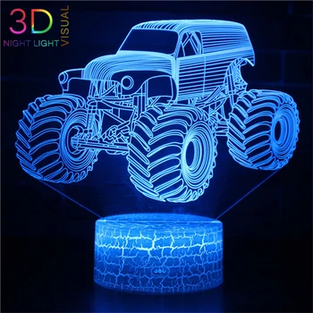 ATOPH Lighting Boys Girls Bedroom Decoration Lamp 3D LED Night Light with 16 Color Remote Control Toy Car Nightlight
ATOPH Lighting Boys Girls Bedroom Decoration Lamp 3D LED Night Light with 16 Color Remote Control Toy Car Nightlight