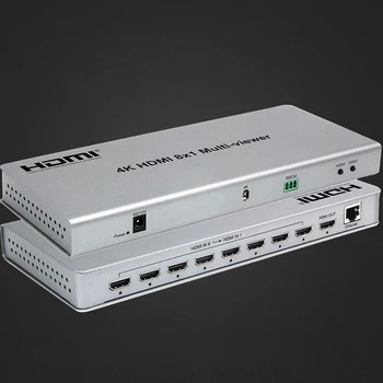 4K hdmi multiviewer 8X1 9X1 hdmi multiviewer Seamless HDMI Switcher Splitter multiviewer Screen Divider Converter with IR
4K hdmi multiviewer 8X1 9X1 hdmi multiviewer Seamless HDMI Switcher Splitter multiviewer Screen Divider Converter with IR