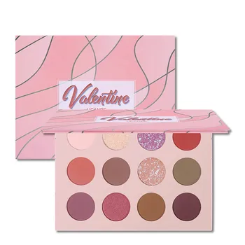 12 Colors Eye Shadow Palette Glitter Pearlescent Natural Waterproof Earth Color Eye Shadow Lasting Eye Makeup Products TSLM1
12 Colors Eye Shadow Palette Glitter Pearlescent Natural Waterproof Earth Color Eye Shadow Lasting Eye Makeup Products TSLM1