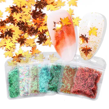1Bag Holographic Maple Leaves Nail Sequins Glitter Flakes Paillette Chameleon Stickers for Nail Art Decorations
1Bag Holographic Maple Leaves Nail Sequins Glitter Flakes Paillette Chameleon Stickers for Nail Art Decorations