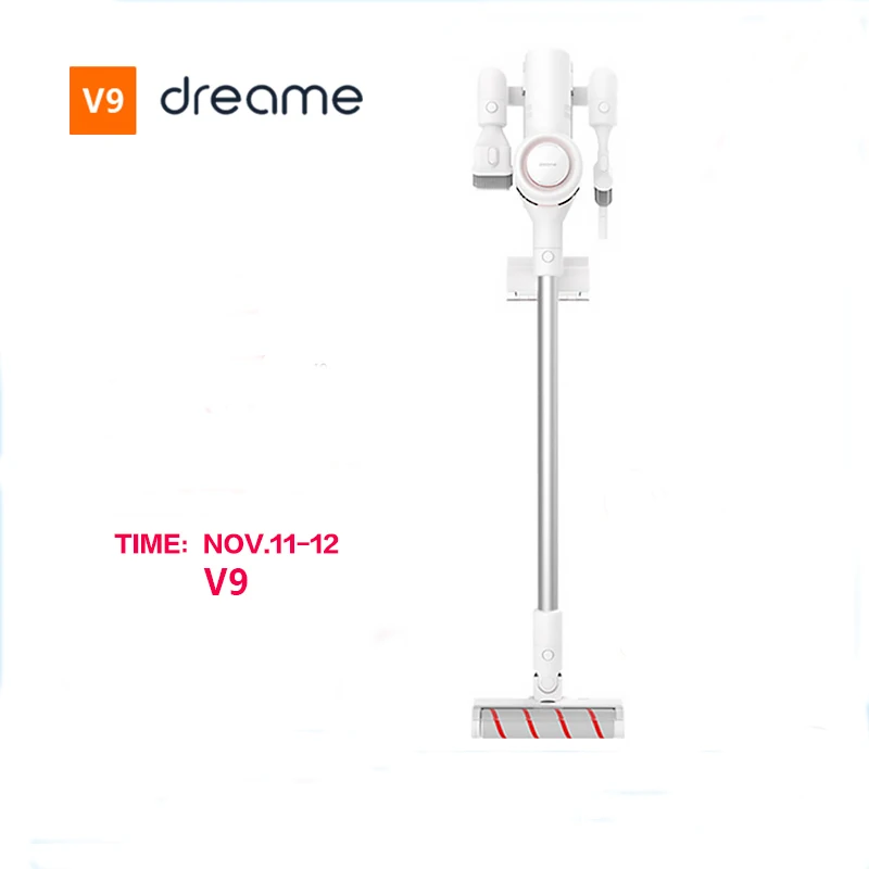XIAOMI Dream V9 / V9P Vacuum Cleaner Handheld Cordless Vacuum Cleaner 400W 20000Pa Portable Cyclone Filter Carpet Dust Collector
XIAOMI Dream V9 / V9P Vacuum Cleaner Handheld Cordless Vacuum Cleaner 400W 20000Pa Portable Cyclone Filter Carpet Dust Collector