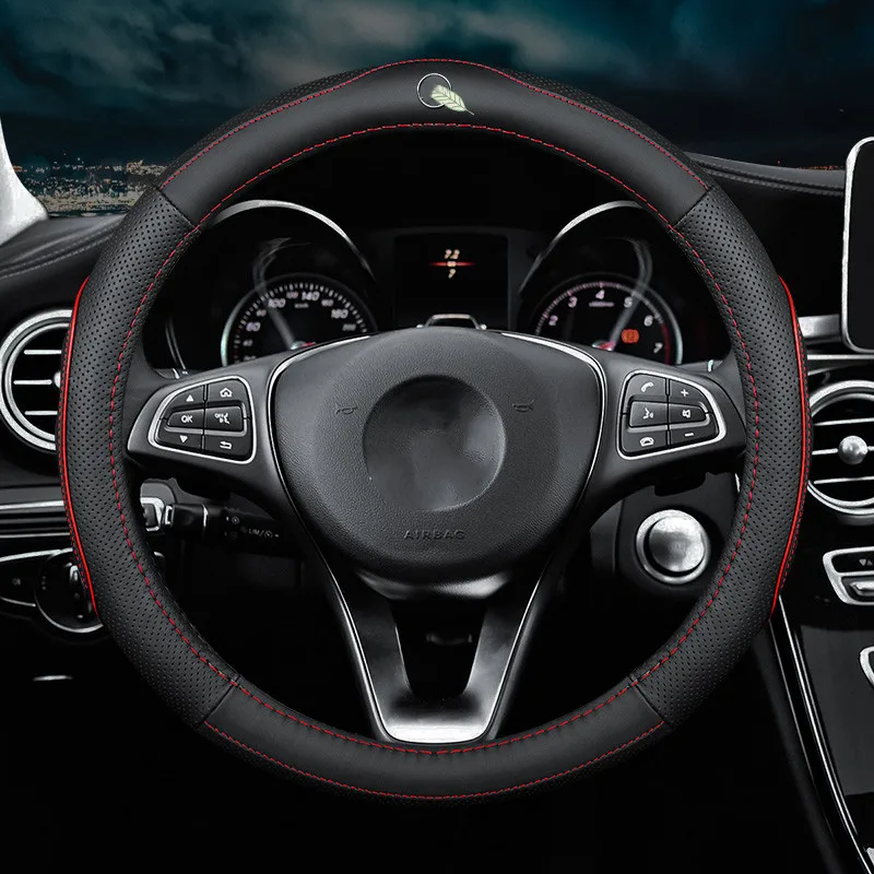 No Smell Thin Car Leather Steering Wheel Cover Is Suitable for Mercedes-Benz W204 W213 W212 W211 W246 W245 W205 AMG Accessories
No Smell Thin Car Leather Steering Wheel Cover Is Suitable for Mercedes-Benz W204 W213 W212 W211 W246 W245 W205 AMG Accessories