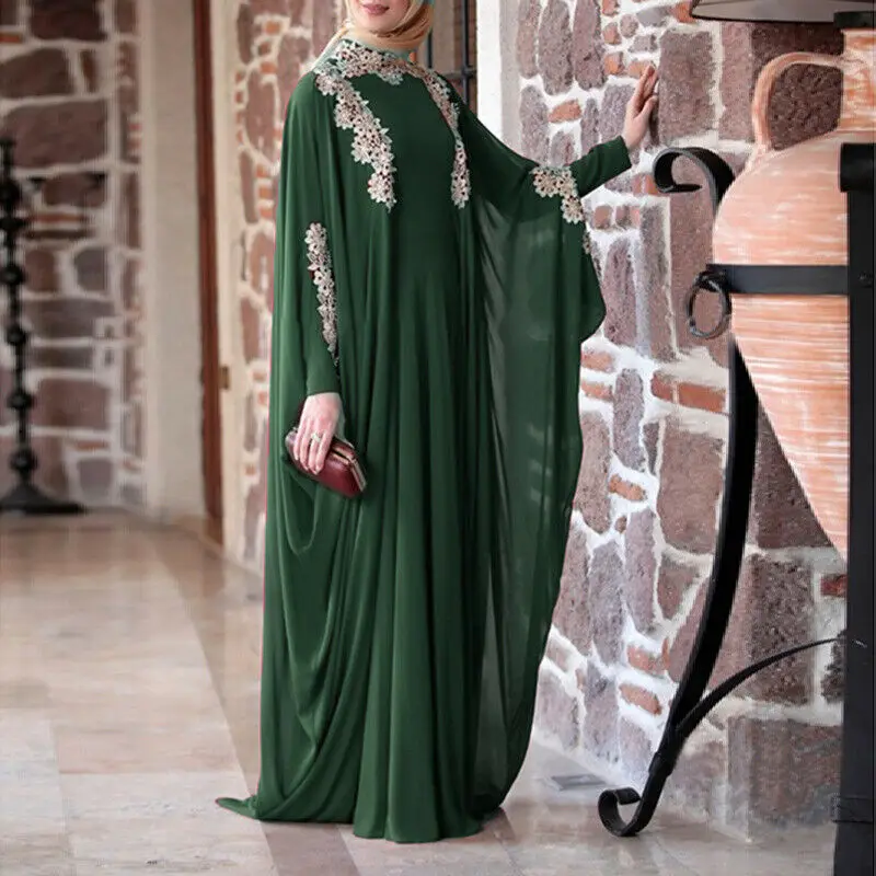 Morocco Kaftan Dubai Abayas for Women Appliques Evening Wedding Dress Turkisk Caftan Saudi Arab Robe Muslim Dresses Eid Djellaba
Morocco Kaftan Dubai Abayas for Women Appliques Evening Wedding Dress Turkisk Caftan Saudi Arab Robe Muslim Dresses Eid Djellaba