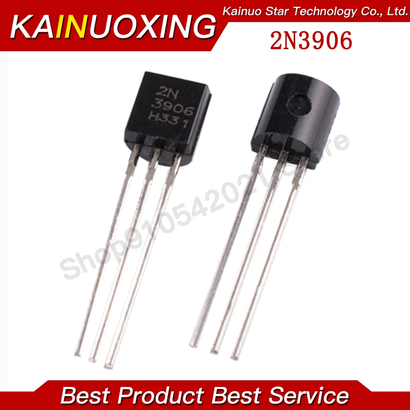 100PCS 2N3906 TO-92 TO92 PNP General Purpose Transistor new and original IC | Электронные компоненты и