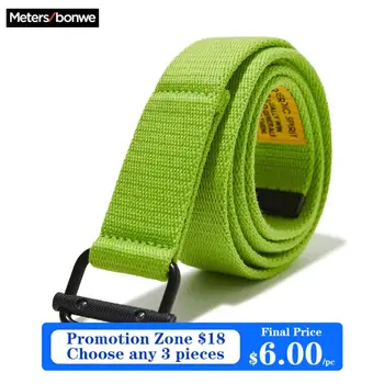 Metersbonwe Canvas Solid color belt men 2020 Spring new belt Korean casual Handsome Tooling wind men College belt
Metersbonwe Canvas Solid color belt men 2020 Spring new belt Korean casual Handsome Tooling wind men College belt