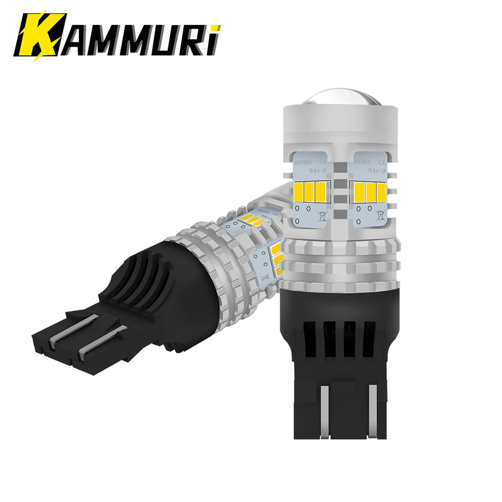 Светодиодсветодиодный лампа KAMMURI (2) Canbus W21W W21/5W T20 7440 7443 7444NA WY21W Автомобильные