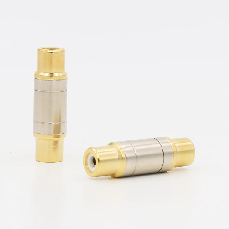 VRFP01 Gold Plated RCA Female Plug HIFI RCA Female Connector Plug DIY Audio Video Cable Plug
VRFP01 Gold Plated RCA Female Plug HIFI RCA Female Connector Plug DIY Audio Video Cable Plug