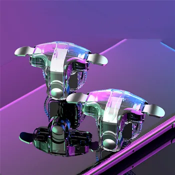 1 Pair Phone Game Triggers Joystick Triggers for PUBG Gaming L1R1 Shooter Fire Button for Android/IOS Game Button Controller
1 Pair Phone Game Triggers Joystick Triggers for PUBG Gaming L1R1 Shooter Fire Button for Android/IOS Game Button Controller