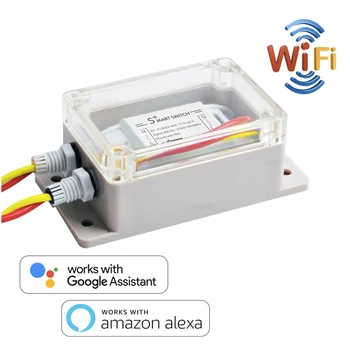 WiFi Mini Switch Remote Control Interrupter Adapter with Timer Breaker Smart Home Automation Compatible with Alexa Google Life
WiFi Mini Switch Remote Control Interrupter Adapter with Timer Breaker Smart Home Automation Compatible with Alexa Google Life