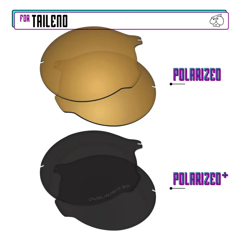 EZReplace Polarized Replacement Lenses for - Oakley Tailend Sunglasses - BlackPPlus-GunmetalP
EZReplace Polarized Replacement Lenses for - Oakley Tailend Sunglasses - BlackPPlus-GunmetalP