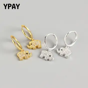 YPAY 100% Genuine 925 Sterling Silver Earrings for Women Europe INS Animal Elephant Pendant Hoop Earring Party Jewelry YME729
YPAY 100% Genuine 925 Sterling Silver Earrings for Women Europe INS Animal Elephant Pendant Hoop Earring Party Jewelry YME729