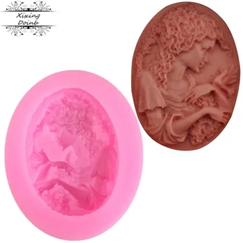 Women's head shape silica gel cake frame mold silica gel chocolate fudge baking Tool kitchen decoration
Women's head shape silica gel cake frame mold silica gel chocolate fudge baking Tool kitchen decoration