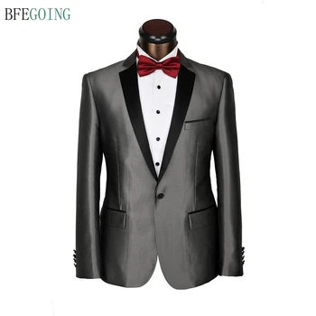 Gray Regular Flat Single Breasted Wedding Bride Groom wear Suit +Pants +Tie
Gray Regular Flat Single Breasted Wedding Bride Groom wear Suit +Pants +Tie