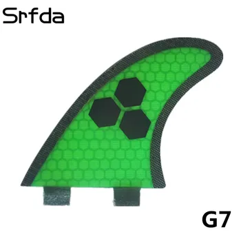 srfda Free shipping hotsales FCS G7 surf fins with fiberglass honeycomb for surfing size L 3pcs/set surfboard fin
srfda Free shipping hotsales FCS G7 surf fins with fiberglass honeycomb for surfing size L 3pcs/set surfboard fin