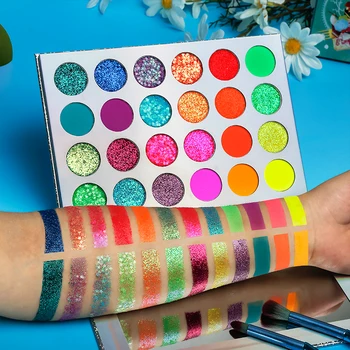 NEW 24 Color Makeup Eyeshadow Pallete Makeup Shimmer Pigmented Eye Shadow Palette Make Up Palette Maquillage Beauty Tools TSLM1
NEW 24 Color Makeup Eyeshadow Pallete Makeup Shimmer Pigmented Eye Shadow Palette Make Up Palette Maquillage Beauty Tools TSLM1