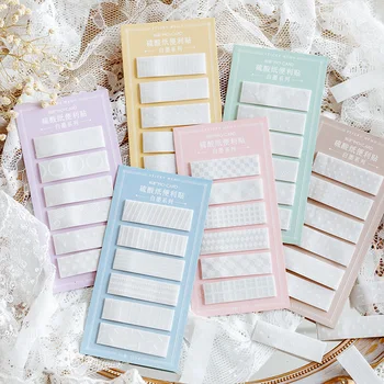 30 Pcs/set Kawaii Sticky Notes Sulfuric Acid Paper Translucent Memo Pad Square Sticky Notes Planner Stickers Kawaii Stationery
30 Pcs/set Kawaii Sticky Notes Sulfuric Acid Paper Translucent Memo Pad Square Sticky Notes Planner Stickers Kawaii Stationery