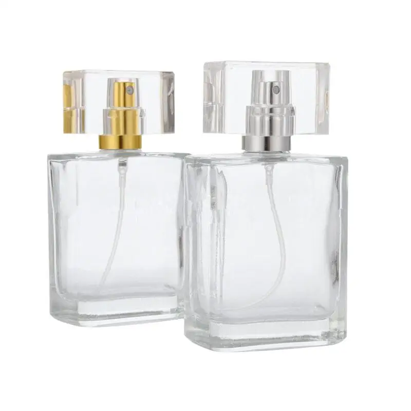 Travel 30ml 50ml Empty Glass Perfume Bottles Square Spray Atomizer Refillable Scent Case LX3336
Travel 30ml 50ml Empty Glass Perfume Bottles Square Spray Atomizer Refillable Scent Case LX3336