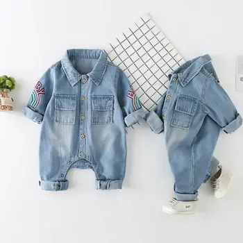 CANIS Autumn Winter Toddler Baby Boys Kids Long Sleeve Button Giraffe Denim Fabric Romper Outfits Clothes 
CANIS Autumn Winter Toddler Baby Boys Kids Long Sleeve Button Giraffe Denim Fabric Romper Outfits Clothes