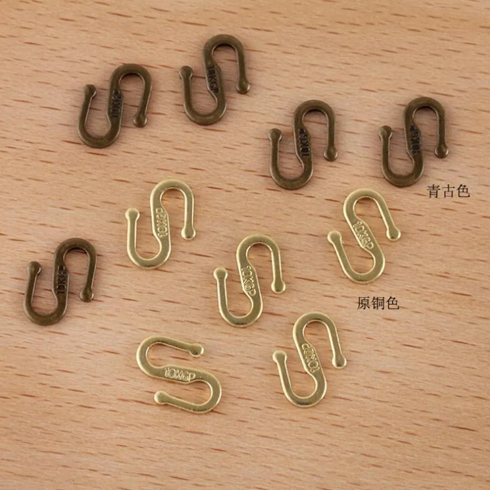 1000pcs Copper S-shaped buckle clasps hooks end clasps connectors bracelet necklace findings jewelry making
1000pcs Copper S-shaped buckle clasps hooks end clasps connectors bracelet necklace findings jewelry making