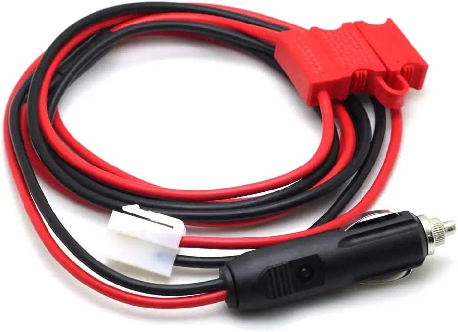 Car Cigarette Power Cable for Mobile Radio ICOM YAESU Kenwood T-Shape Connector TM261 TM742 IC-F211S IC-F610 FT1802 FT1807
Car Cigarette Power Cable for Mobile Radio ICOM YAESU Kenwood T-Shape Connector TM261 TM742 IC-F211S IC-F610 FT1802 FT1807