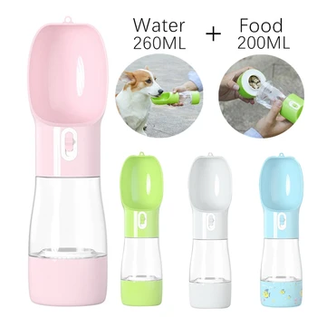 Portable Pet Dog Water Bottle For Dogs Multifunction Dog Food Water Feeder Drinking Bowl Puppy Cat Water Dispenser Pet Products
Portable Pet Dog Water Bottle For Dogs Multifunction Dog Food Water Feeder Drinking Bowl Puppy Cat Water Dispenser Pet Products