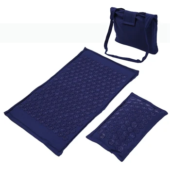 Lotus Spike Acupressure Mat Massage Mat and Pillow Set Yoga Acupuncture Cushion Relieve Back Muscle Pain Massage Mat
Lotus Spike Acupressure Mat Massage Mat and Pillow Set Yoga Acupuncture Cushion Relieve Back Muscle Pain Massage Mat