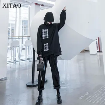 XITAO Irregular Casual Sweatshirt Fashion New Full Sleeve Patchwork Striped Patchwork Minority Casual Loose Sweatshirt DMY2428
XITAO Irregular Casual Sweatshirt Fashion New Full Sleeve Patchwork Striped Patchwork Minority Casual Loose Sweatshirt DMY2428