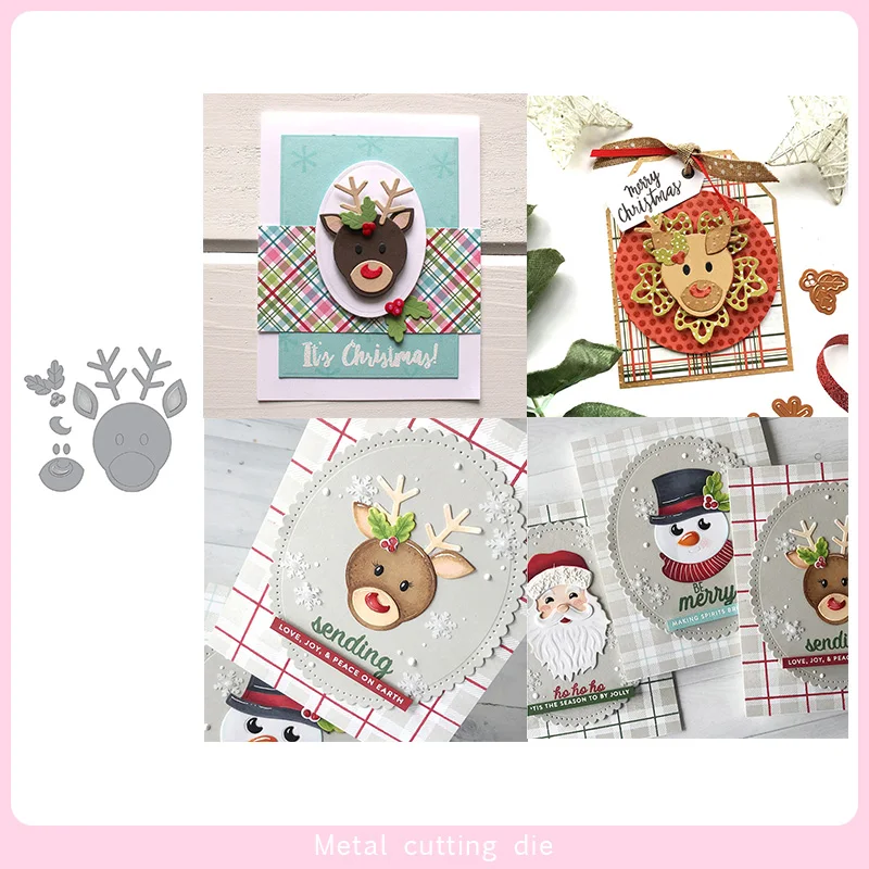 Winter Deer set Metal Cutting Dies for DIY Scrapbooking Photo Album Decorative Embossing Paper Card Crafts Die Cut 2019
Winter Deer set Metal Cutting Dies for DIY Scrapbooking Photo Album Decorative Embossing Paper Card Crafts Die Cut 2019