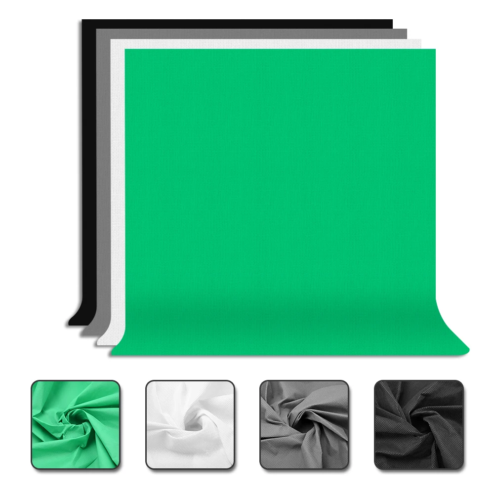 Photography 1.6*3m Photo Background Backdrop Non-woven Solid Color Green Screen Chromakey 4 Color Cloth for Photo Studio Video
Photography 1.6*3m Photo Background Backdrop Non-woven Solid Color Green Screen Chromakey 4 Color Cloth for Photo Studio Video