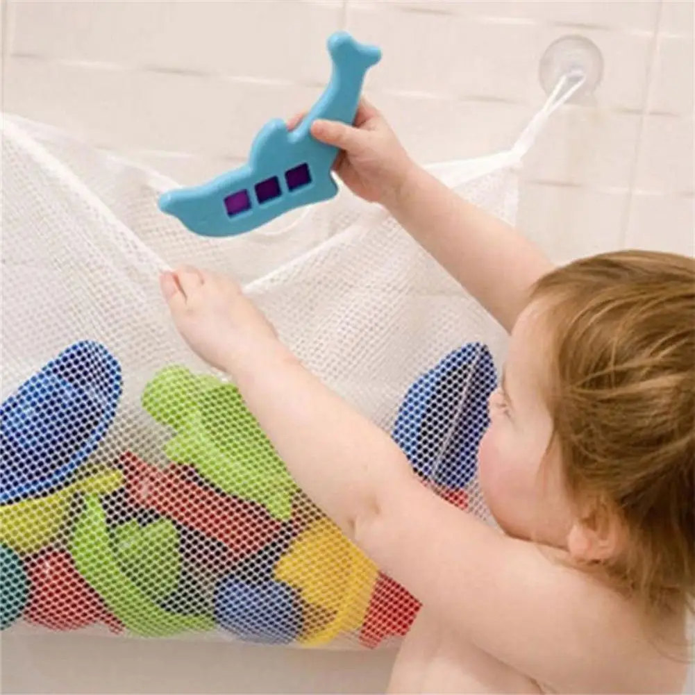 Детская Сетчатая Сумка для ванной комнаты сумка игрушек детская корзина