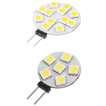 12Pcs Car Camper Cabinet Rv Light Bulb 12V - 10Pcs G4 5050 Smd 12 Led Warm White & 2Pcs G4 6 5050 Smd Led Pure White
12Pcs Car Camper Cabinet Rv Light Bulb 12V - 10Pcs G4 5050 Smd 12 Led Warm White & 2Pcs G4 6 5050 Smd Led Pure White