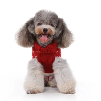 Puppy Winter Warm Clothes Adorable Deer Sweater Christmas Party Pet Costume (Red and White, Size S)
Puppy Winter Warm Clothes Adorable Deer Sweater Christmas Party Pet Costume (Red and White, Size S)