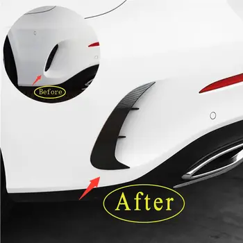 2Pcs Rear Bumper Side Cover Trim For Mercedes for Benz A Class W177 A35 A180 A260 A200 A220 Sedan 2019+ carbonfiber/glossblack 
2Pcs Rear Bumper Side Cover Trim For Mercedes for Benz A Class W177 A35 A180 A260 A200 A220 Sedan 2019+ carbonfiber/glossblack