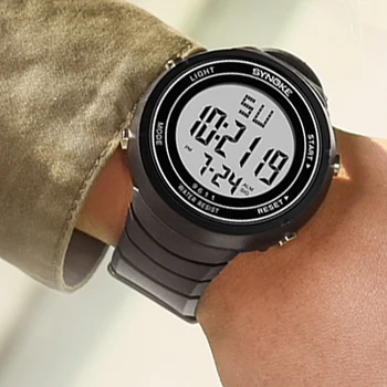 SYNOKE Men Watches Luxury Brand Outdoor Sports Life Waterproof Digital LED Military Watch Men Casual Electronics Wristwatches
SYNOKE Men Watches Luxury Brand Outdoor Sports Life Waterproof Digital LED Military Watch Men Casual Electronics Wristwatches