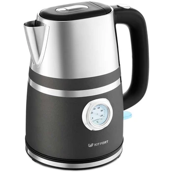 Electric kettle kitfort кт-670-1, 2200 W, graphite
Electric kettle kitfort кт-670-1, 2200 W, graphite