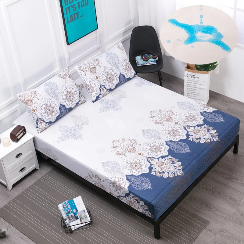 14 Color Waterproof Mattress Cover Solid Soft Fitted Sheet with Elastic Band High Quality Mattress Protector Cover Air-Permeable
14 Color Waterproof Mattress Cover Solid Soft Fitted Sheet with Elastic Band High Quality Mattress Protector Cover Air-Permeable