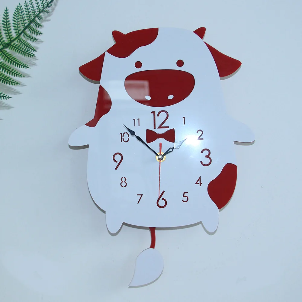 A Generation of Fat CHILDREN'S Cartoon Swing Wall Clock Modern Home Decoration Clock Creative Animal Pendulum Clock
A Generation of Fat CHILDREN'S Cartoon Swing Wall Clock Modern Home Decoration Clock Creative Animal Pendulum Clock