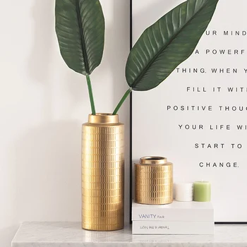 Nordic Golden Ceramic Vase Modern Creative Stylish Plants Flower Arrangement Table Decoration Wedding Flower Pot Vases Basket
Nordic Golden Ceramic Vase Modern Creative Stylish Plants Flower Arrangement Table Decoration Wedding Flower Pot Vases Basket