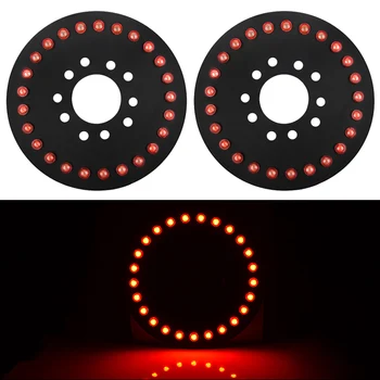 Spare Tire Brake Light 25 LEDs Wheel Light Warning Light Auxiliary Light Red Tail Light Compatible for Wrangler M8617
Spare Tire Brake Light 25 LEDs Wheel Light Warning Light Auxiliary Light Red Tail Light Compatible for Wrangler M8617