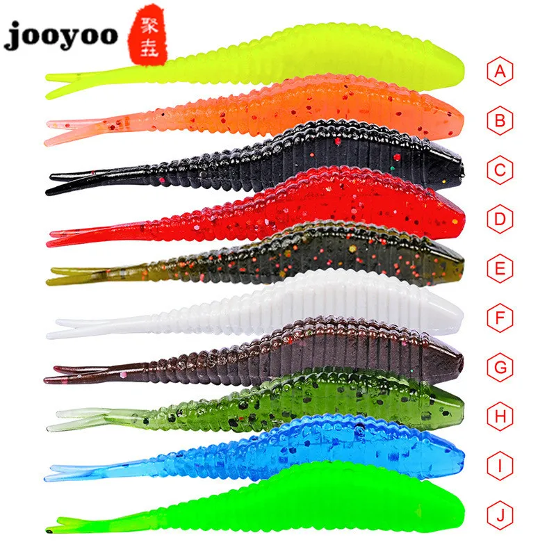 jooyoo Soft Fish Road Subsoft Fish Bait False Bait 10PC Silica Gel Minnow Soft Lure Color Silicone Soft Bait Carp Bass Lures
jooyoo Soft Fish Road Subsoft Fish Bait False Bait 10PC Silica Gel Minnow Soft Lure Color Silicone Soft Bait Carp Bass Lures