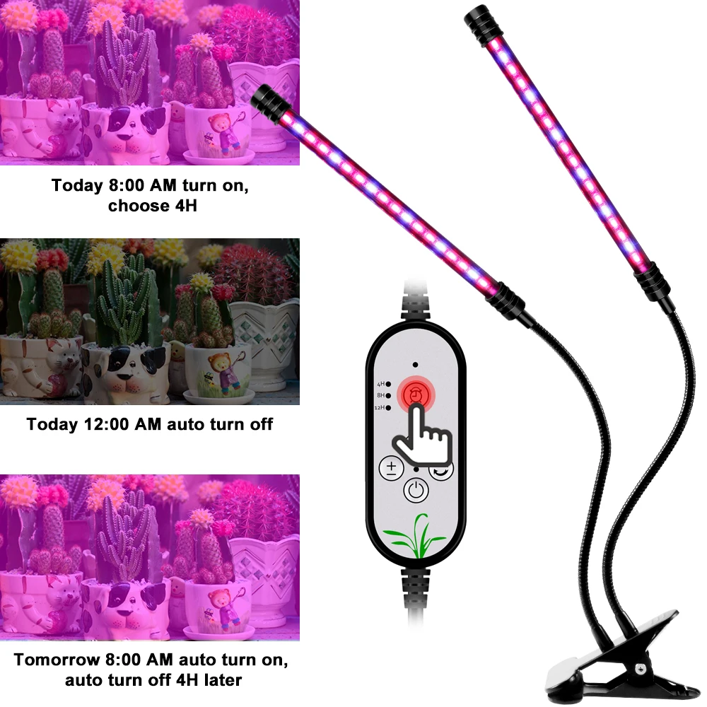 Full Spectrum LED Plant Lamp USB LED Grow Light Waterproof Phyto Growth LED Hydroponics Lighting 5V Greenhouse Light Fitolampy
Full Spectrum LED Plant Lamp USB LED Grow Light Waterproof Phyto Growth LED Hydroponics Lighting 5V Greenhouse Light Fitolampy