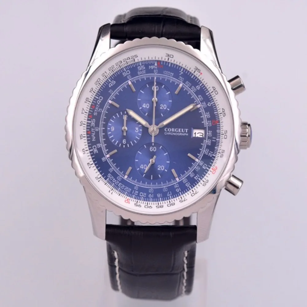 Corgeut Fashion Quartz Watches Men Luxury Brand Leather Strap Chronograph Men's Wrist Watch Relogio Masculino Male Clocks Man
Corgeut Fashion Quartz Watches Men Luxury Brand Leather Strap Chronograph Men's Wrist Watch Relogio Masculino Male Clocks Man