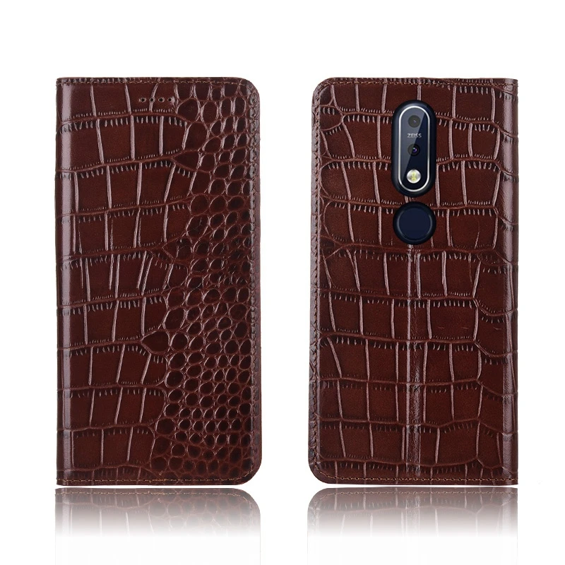 Crocodile pattern genuine leather card slot holder case for Nokia 7.1 flip case for Nokia 7.1 Plus holster cover case coque
Crocodile pattern genuine leather card slot holder case for Nokia 7.1 flip case for Nokia 7.1 Plus holster cover case coque