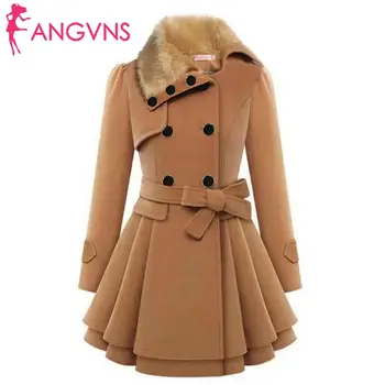 New Fashion Women Faux Fur Lapel Belt Double-Breasted Long Sleeve Casual Thick Trench Basic Coat Jacket Solid
New Fashion Women Faux Fur Lapel Belt Double-Breasted Long Sleeve Casual Thick Trench Basic Coat Jacket Solid