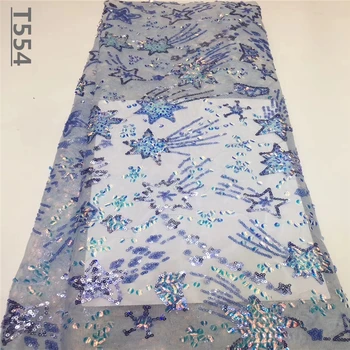 High Quality Sequence Lace Fabric Fashion Mesh Lace Fabric 2019 African Lace Fabrics with Sequins for Party Dress
High Quality Sequence Lace Fabric Fashion Mesh Lace Fabric 2019 African Lace Fabrics with Sequins for Party Dress