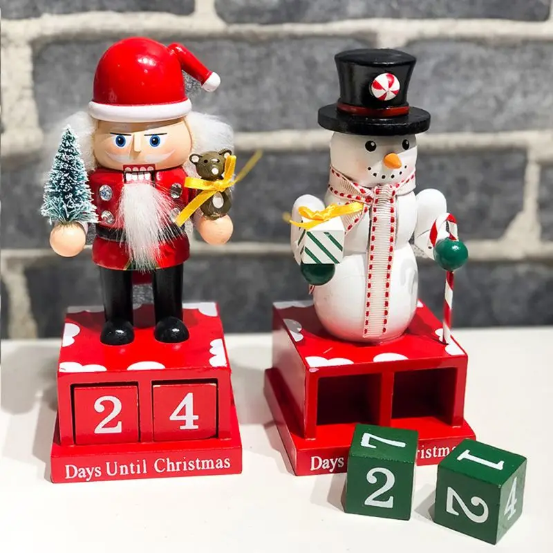 Christmas Decoration Wooden Countdown Calendar Snowman Shape Cute Cartoon Decoration Countdown calendar
Christmas Decoration Wooden Countdown Calendar Snowman Shape Cute Cartoon Decoration Countdown calendar