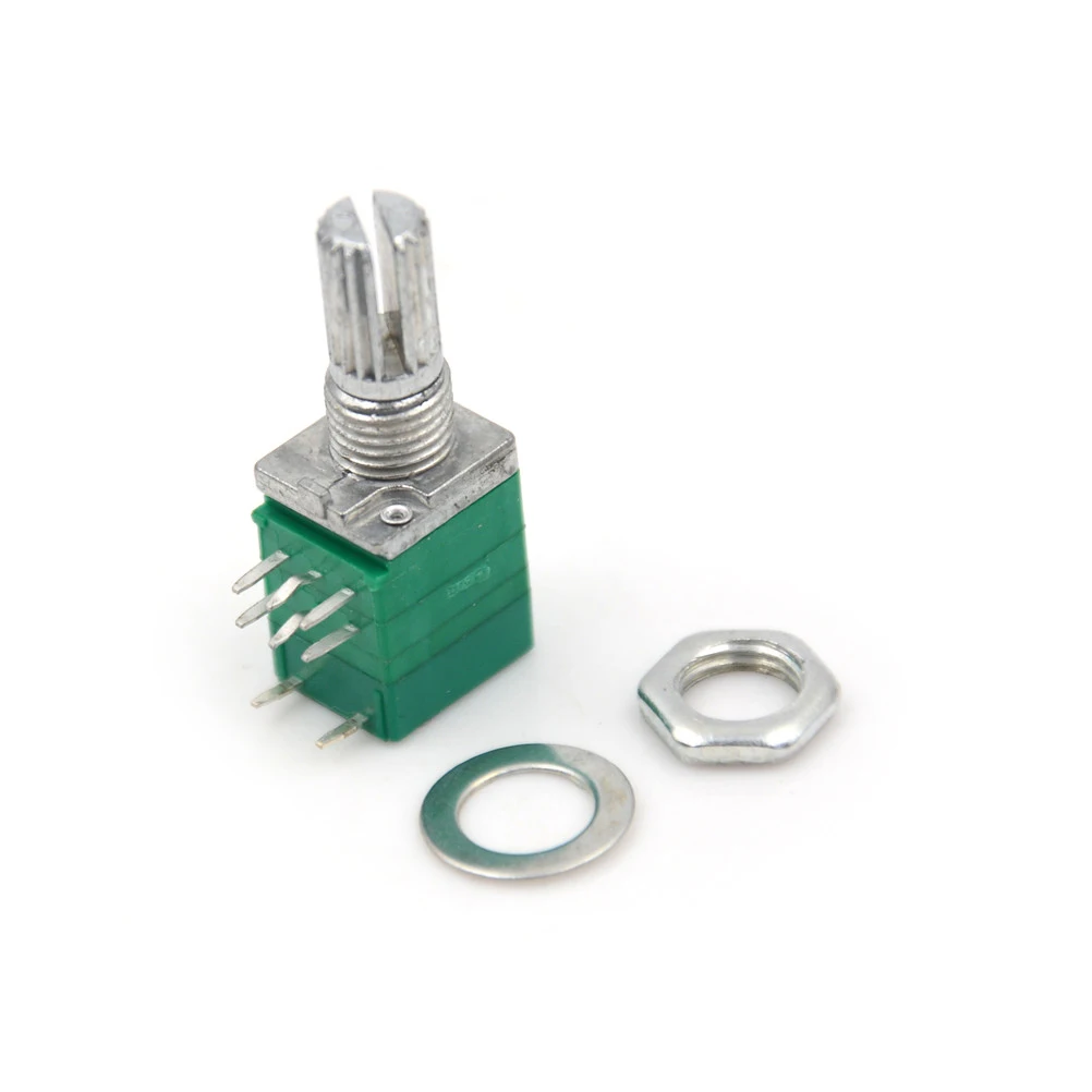 1pcs 8pin RV097NS Audio / Power Amplifier / Sealing Potentiometer Dual Potentiometer B50K With Switch
1pcs 8pin RV097NS Audio / Power Amplifier / Sealing Potentiometer Dual Potentiometer B50K With Switch