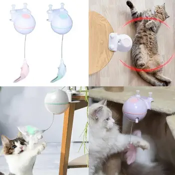 Electronic Kitten Cat Clip Toy Rich in Color Benefiting Eyes Development USB Laser Feather Teasing Interactive Pet Product
Electronic Kitten Cat Clip Toy Rich in Color Benefiting Eyes Development USB Laser Feather Teasing Interactive Pet Product