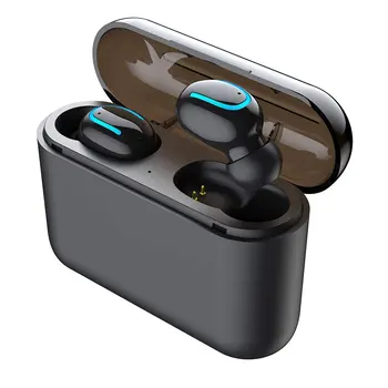 Intelligent Earhook Earbud Headset True Wireless Stereo In-Ear Earphone For Iphone Android Portable Black
Intelligent Earhook Earbud Headset True Wireless Stereo In-Ear Earphone For Iphone Android Portable Black
