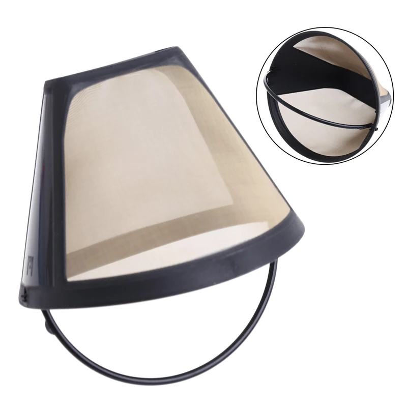 Reusable Coffee Filter 10-12 Cup Cone-Style Coffee Maker Machine Gold Mesh Handle Tool
Reusable Coffee Filter 10-12 Cup Cone-Style Coffee Maker Machine Gold Mesh Handle Tool